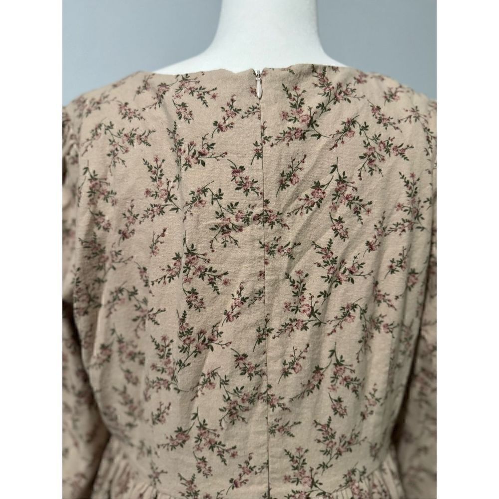 JessaKae Bramble XL NWT lace up  floral maxi dress - Picture 6 of 12